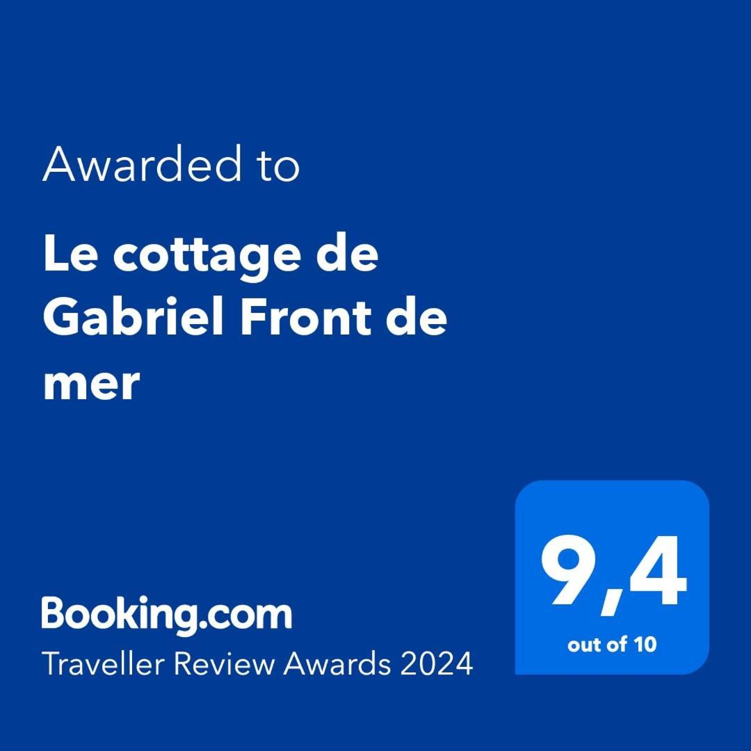 Le Cottage De Gabriel Front De Mer วิลเลร์-ซูร์-แมร์ ภายนอก รูปภาพ